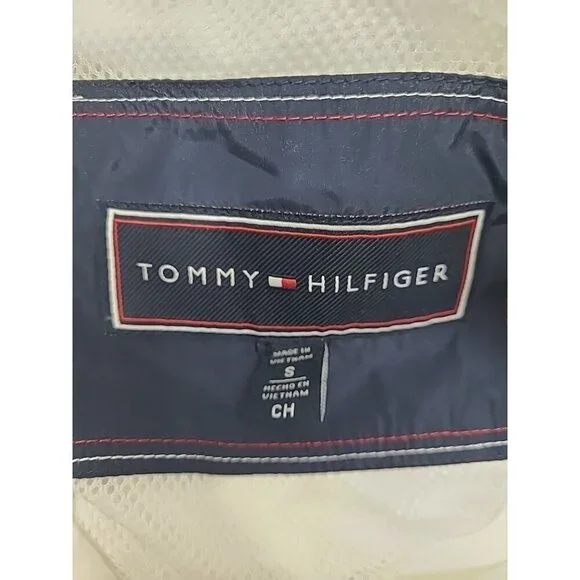 Tommy Hilfiger Windbreaker Jacket Women's Size Small Lightweight Full Zip - Picture 4 of 7